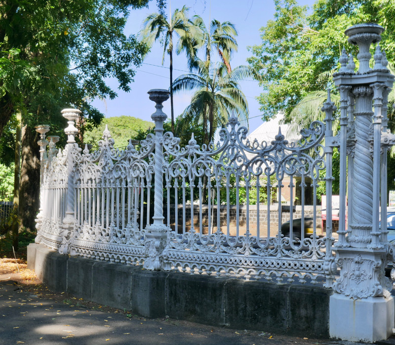 Gates erected by the British 