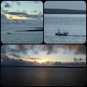 Early morning arrival in Kirkwall 