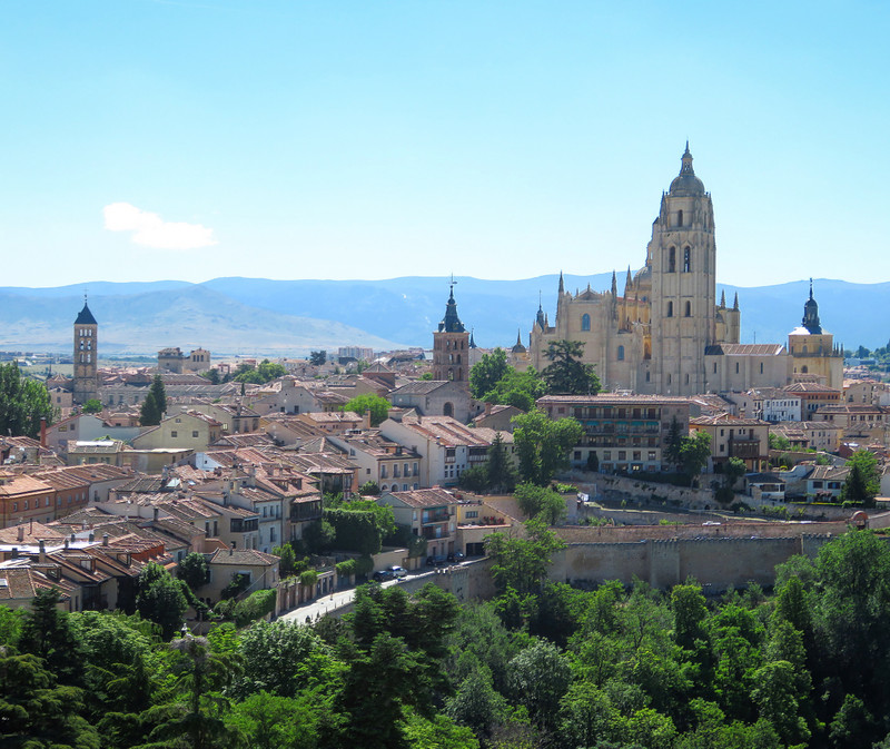 Segovia from the Alcazar 