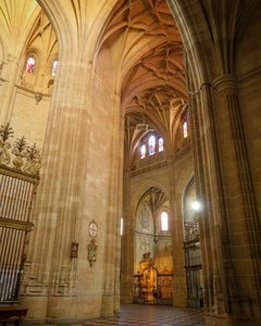 Inside Segovia Cathedral 