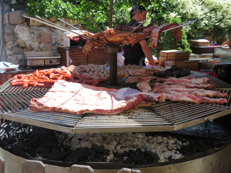 A huge feast of meat