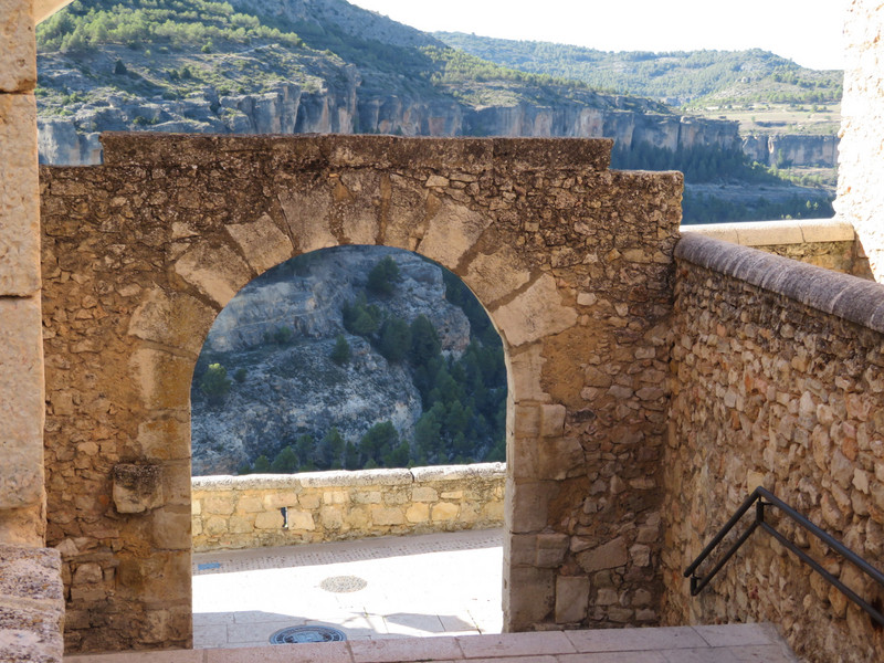 Old gate in Cuenca 