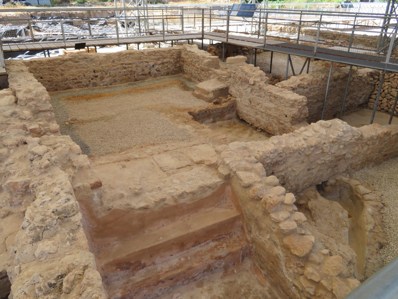 Bathhouse in ancient roman villa
