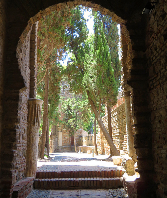The main Alcazaba entrance gates