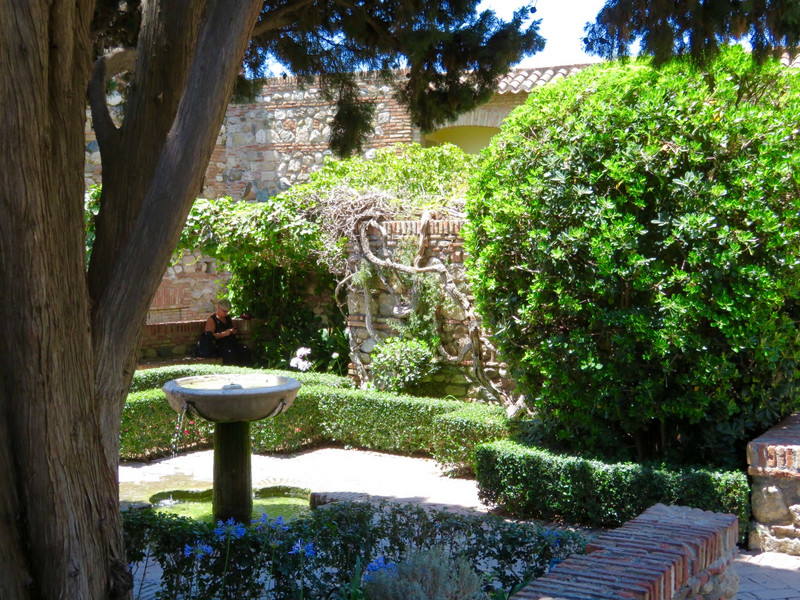 Courtyard in the Alcazaba 