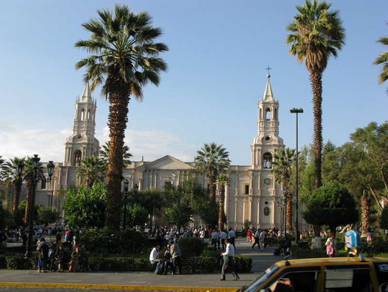 Main square in Arequipa