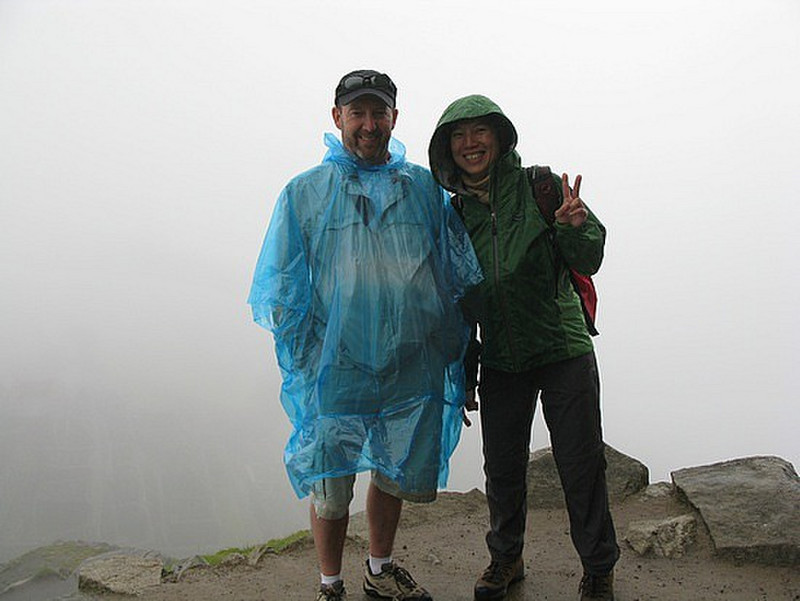 Jim and Sim - Machu Picchu day 2