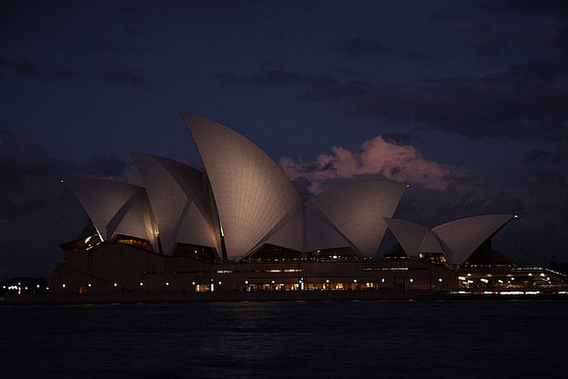 Sydney Opera House At Night