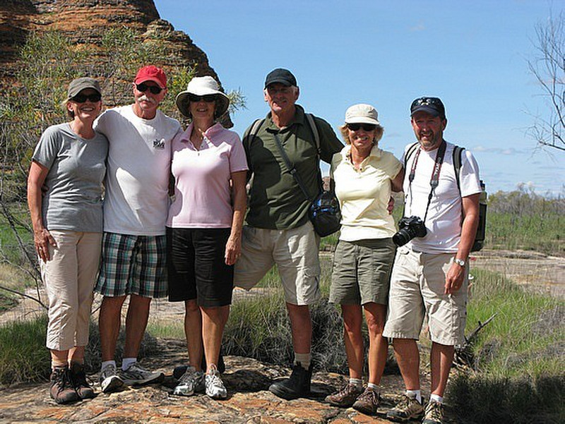 Us and friends in the Bungle Bungles