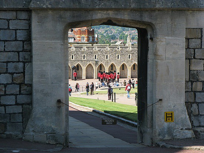 inside Windsor Castle