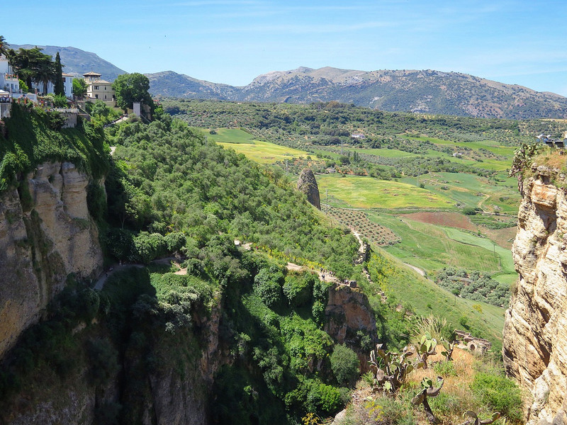 View of Serran&iacute;a de Ronda Mountains 