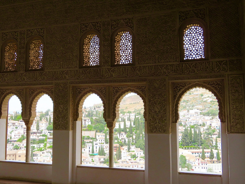 Granada from the palace 