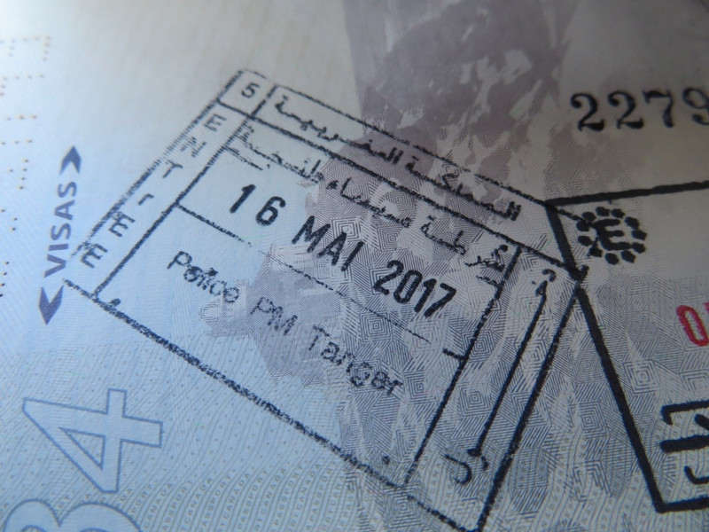 Passport stamp 