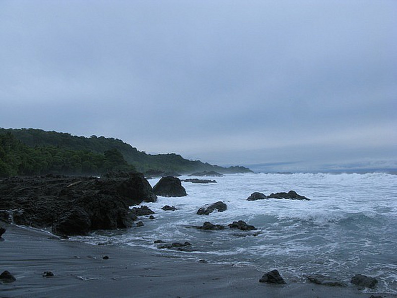 An area along Montezuma Beach