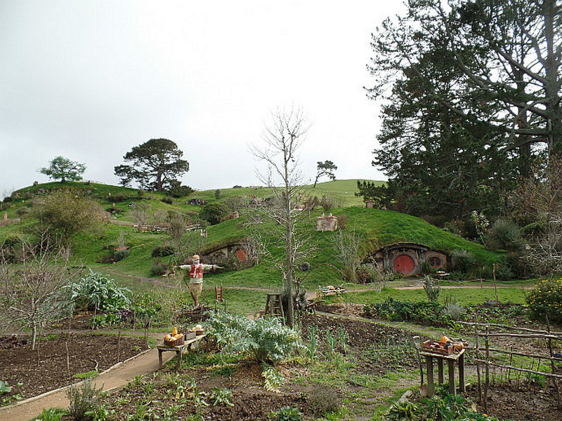 Hobbiton garden