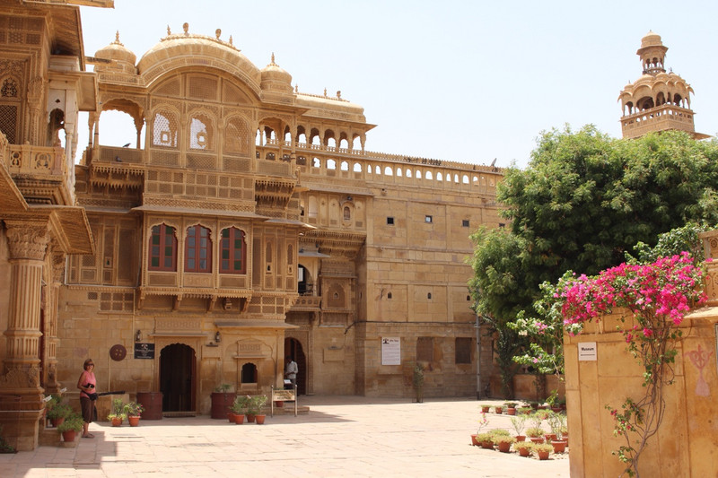 Our hotel in Jaisalmer 