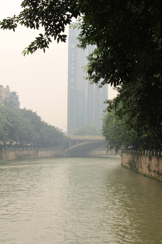 The horrible smog here in Chengdu