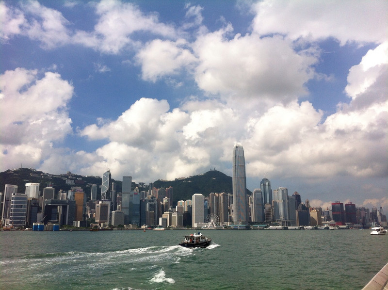 Victoria Harbour from the Kowloon side