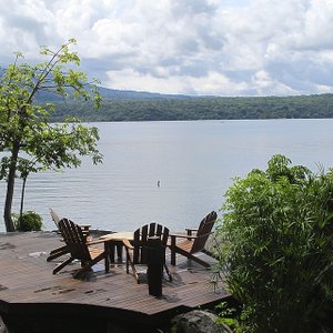 View from Jicaro Eco Lodge