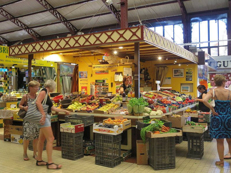 Green grocer at Les Halles.