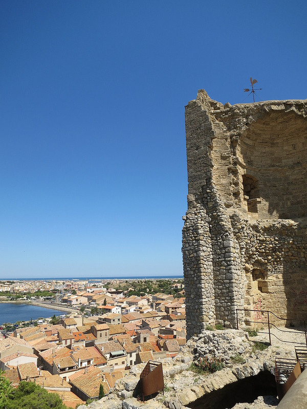 View from tower of Gruissan 