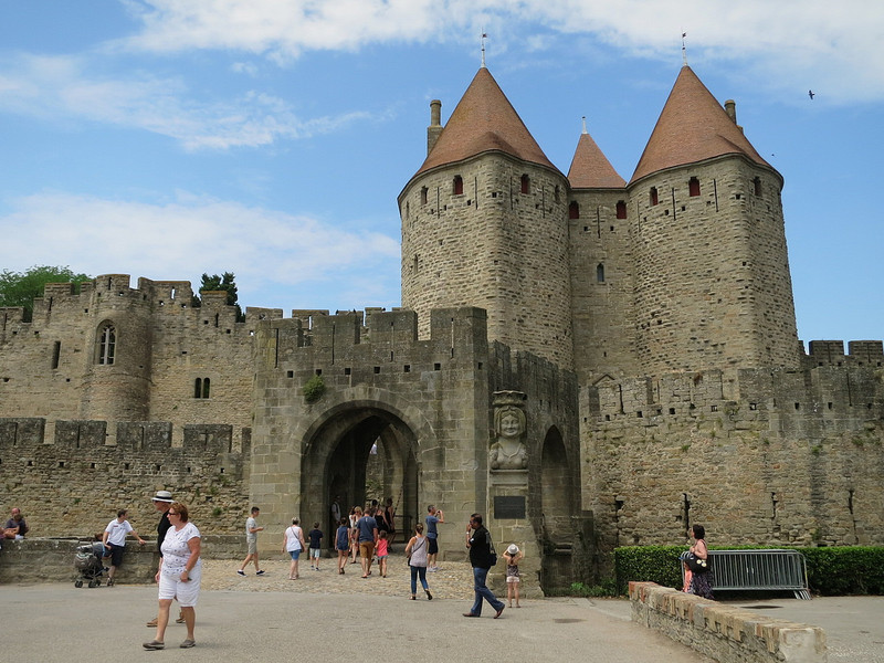 Entrance at Carcassonne 