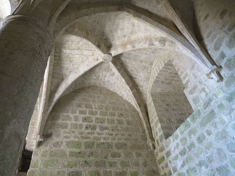 A ceiling in the castle 