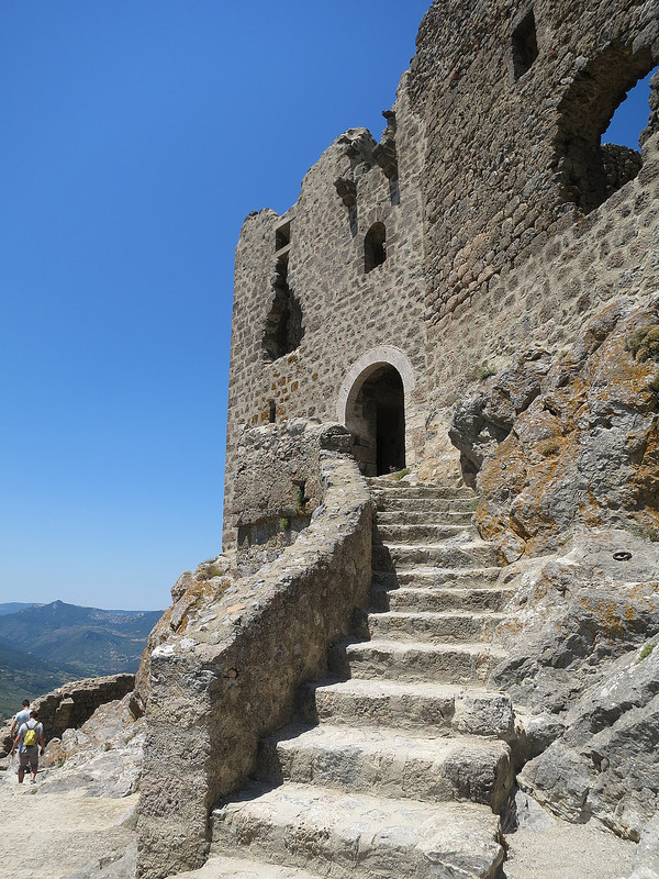 The castle steps