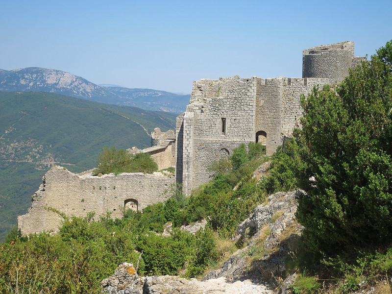 Peyrepertuse Cathar Castle 