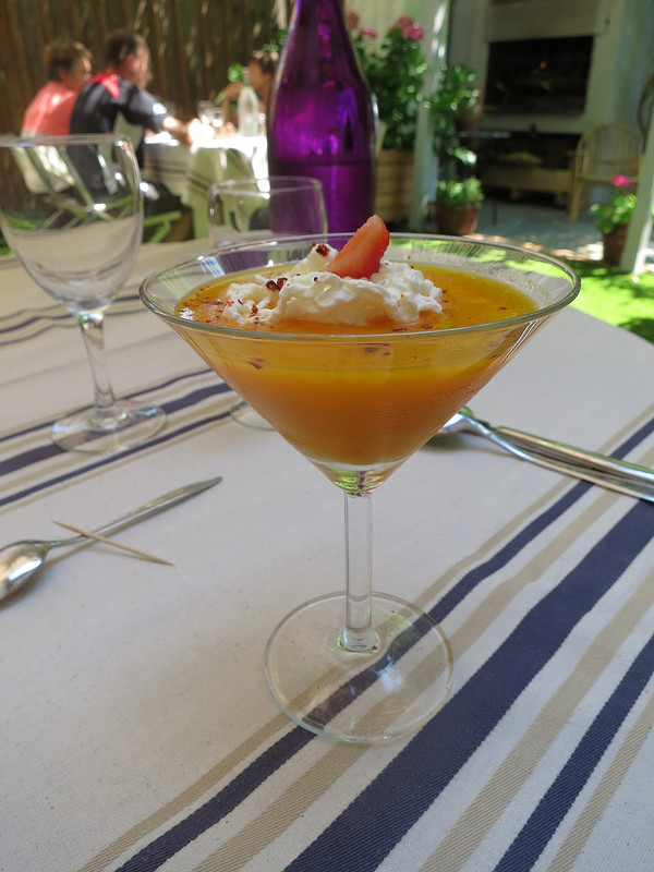 Jim&#39;s chilled carrot soup