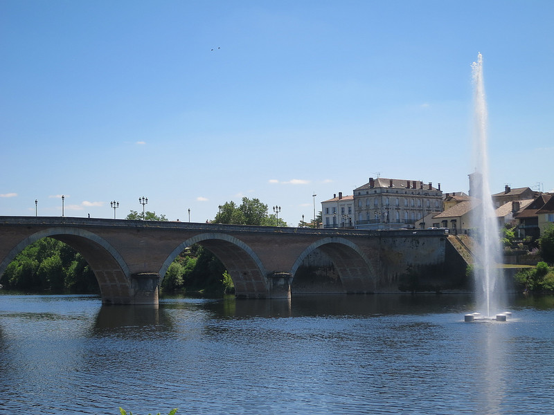 Bridge over the Dordogne River 