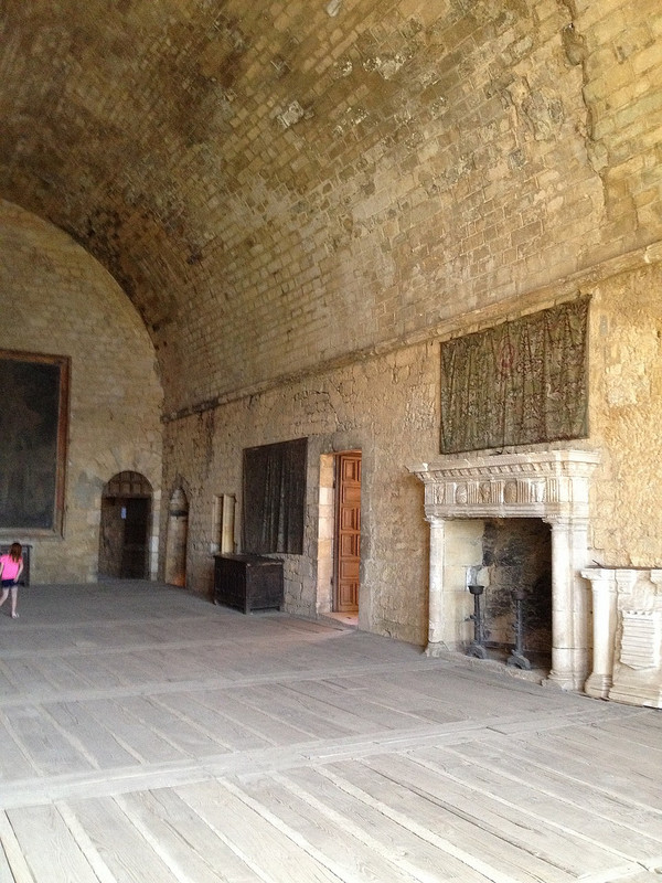 Inside the castle 