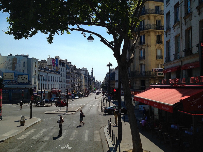A side street in Paris