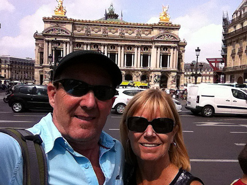 Selfie in front of the Opera House