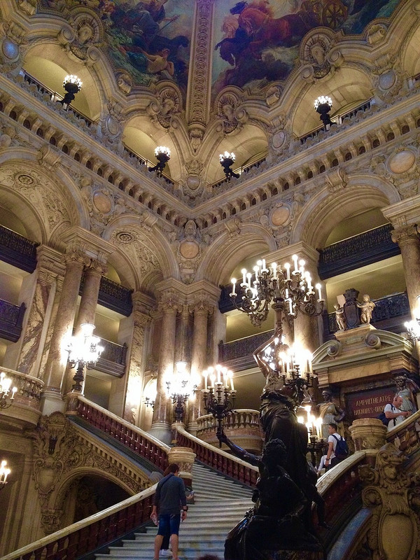 Staircase inside the Opera house