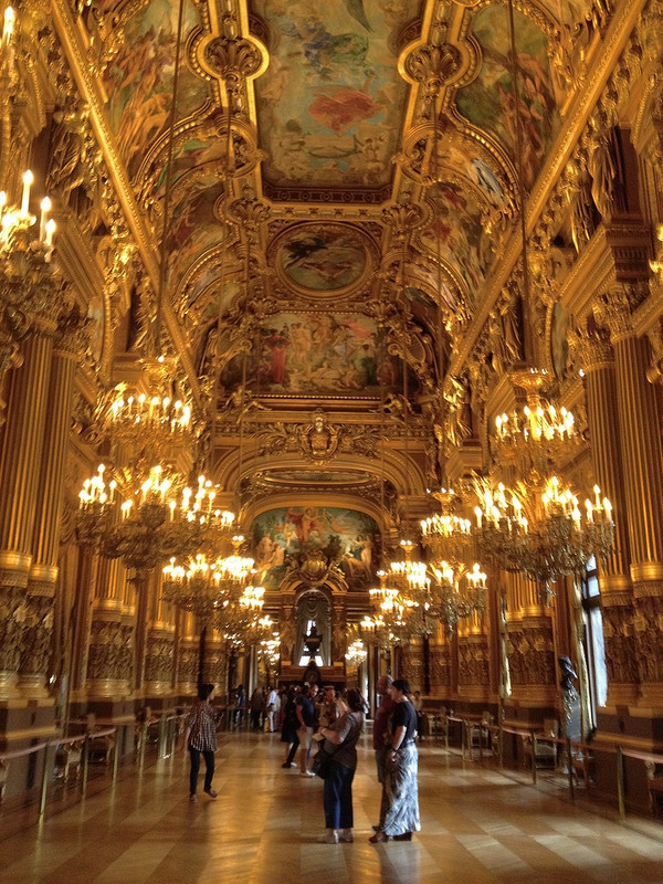 Inside the opera house