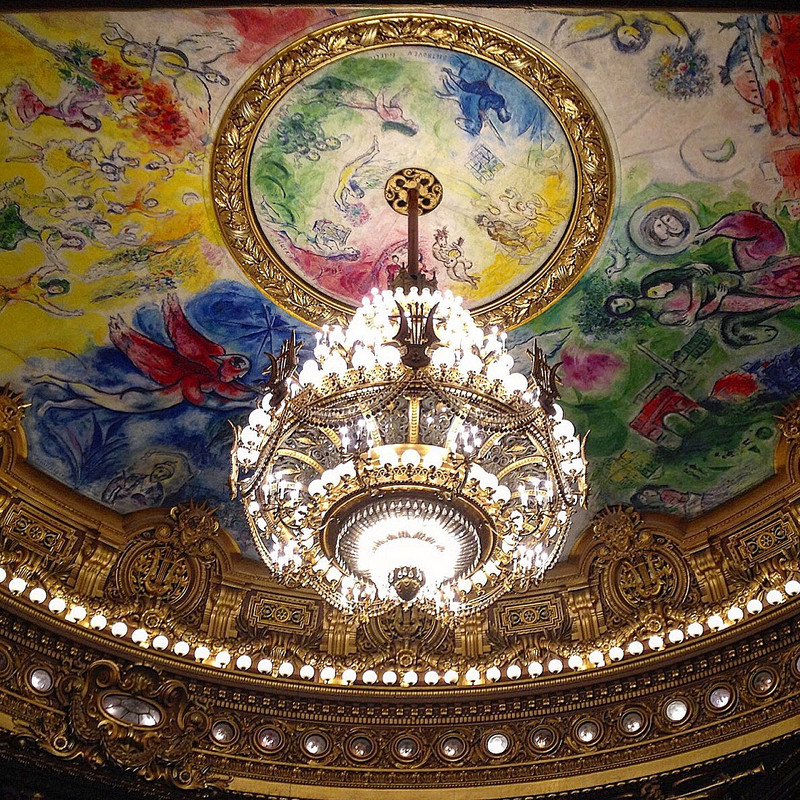 Chagall ceiling at Opera house