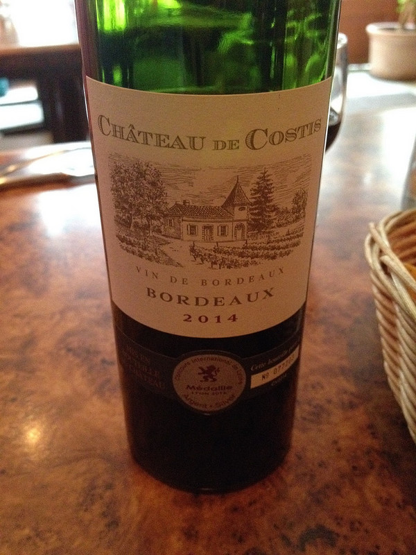A nice bottle of Bordeaux 