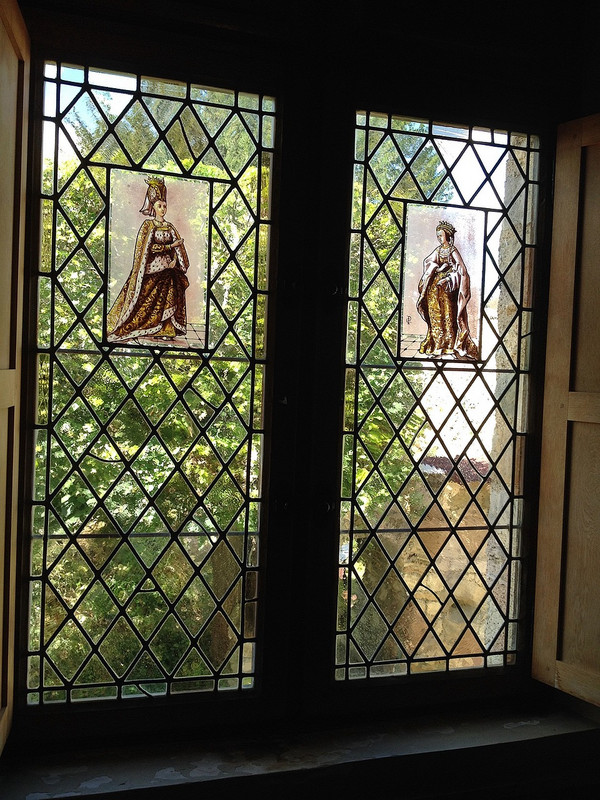 Window in the castle 
