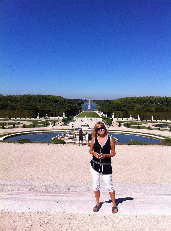 At the palace gardens