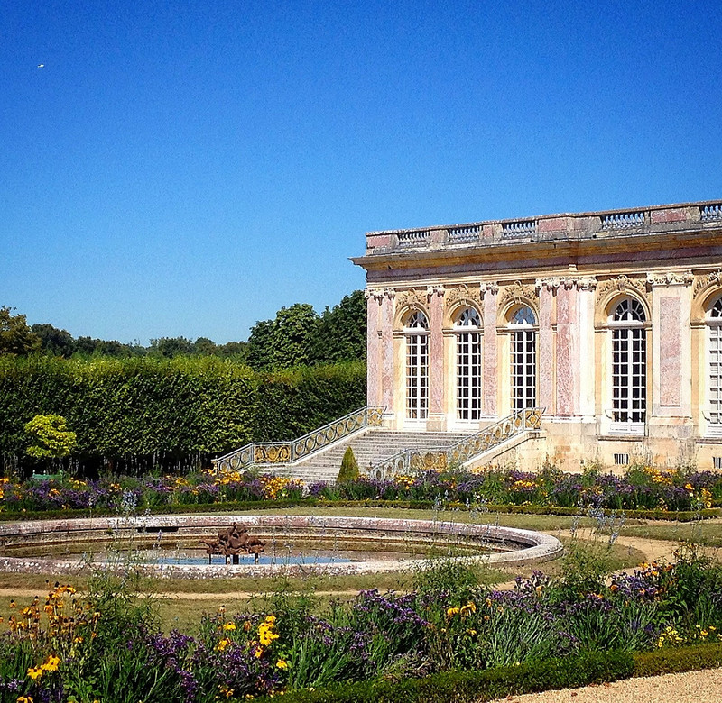 Beautiful Grand Trianon and garden