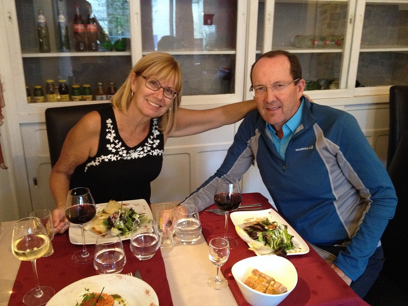 Dinner out in France