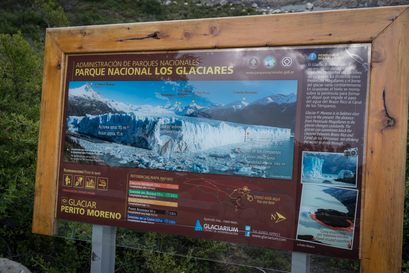Glacier is 50 m high