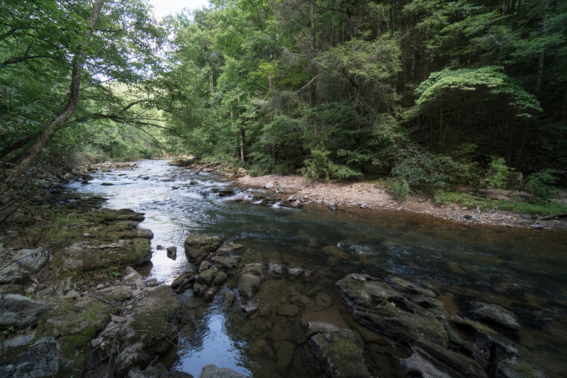 Bullpasture stream just south of the Gorge in Highland County