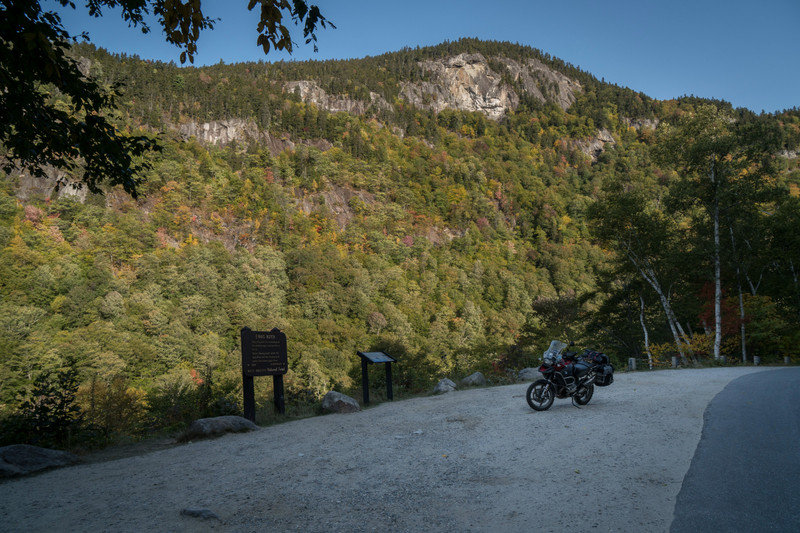 Evans Notch coming out of Gorham into Maine