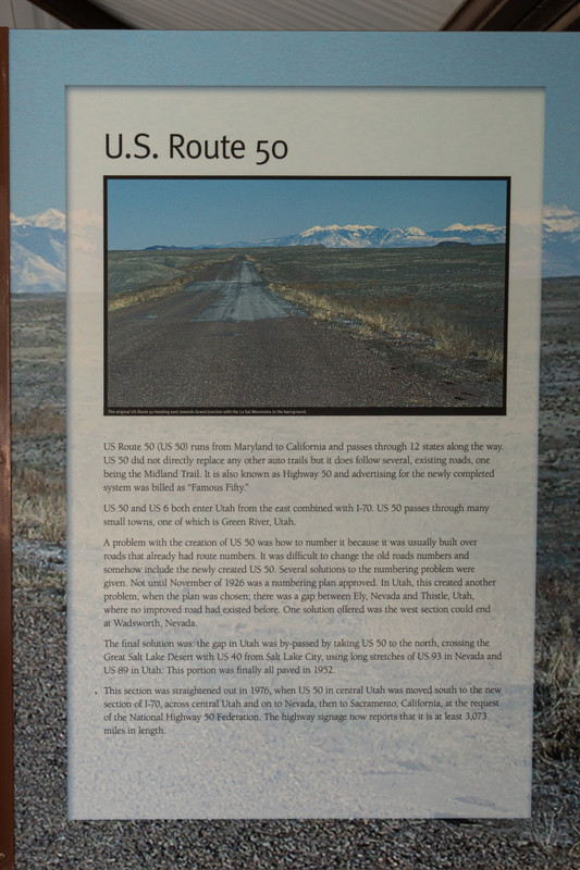 The US 50 story, told in Green River CO