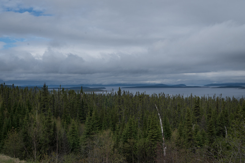 Lake Manicouagan from the East