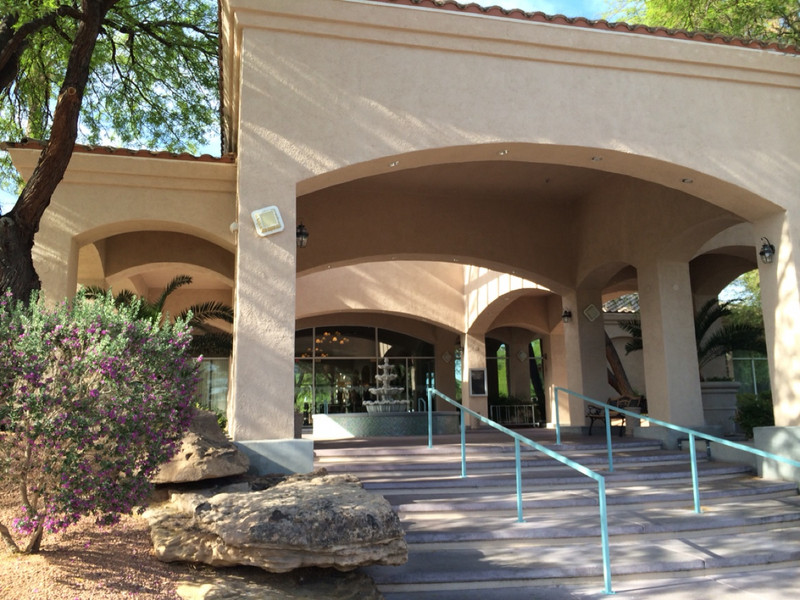 Entrance to the Oasis RV Resort