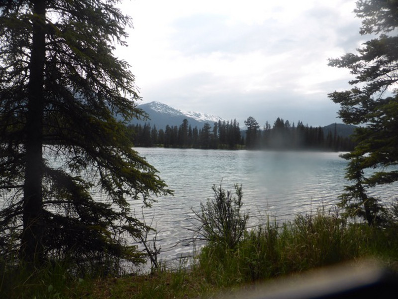 Jasper Lake from cabin