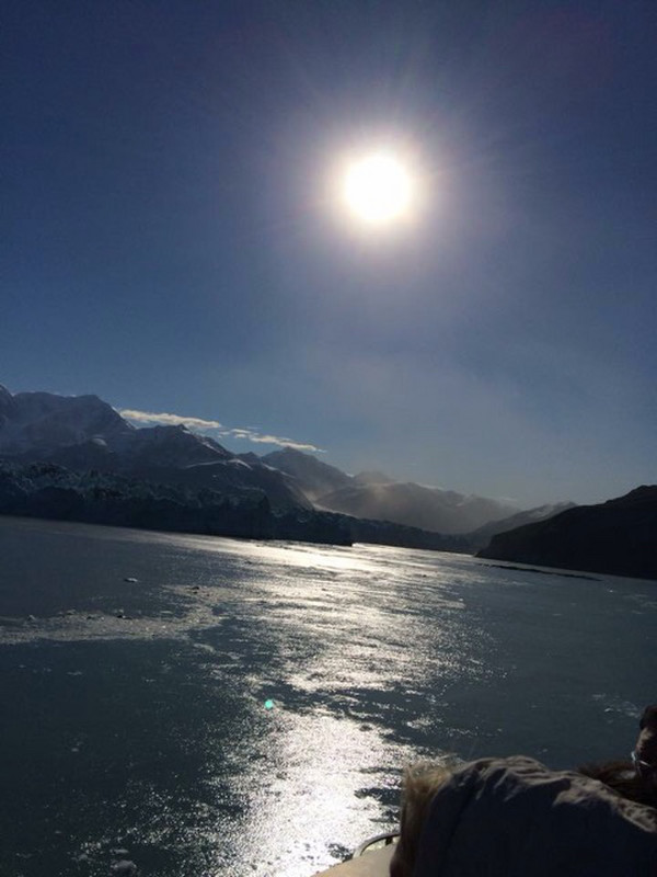 Early start for Hubbard Glacier